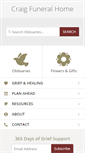 Mobile Screenshot of laytoncraigfuneralhome.com